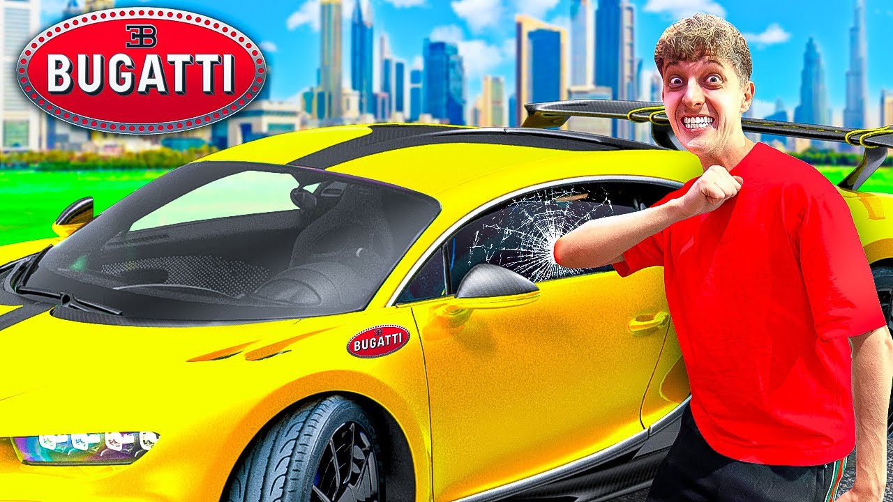 Ich KLAUE einen 5.000.000€ BUGATTI… (geht schief)