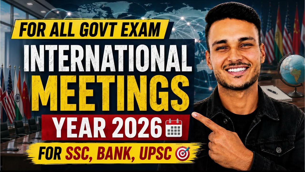 🔥 2026 Summit Most Important MCQs | G20, BRICS, SCO Summits Current Affairs | Check Now! 🎯