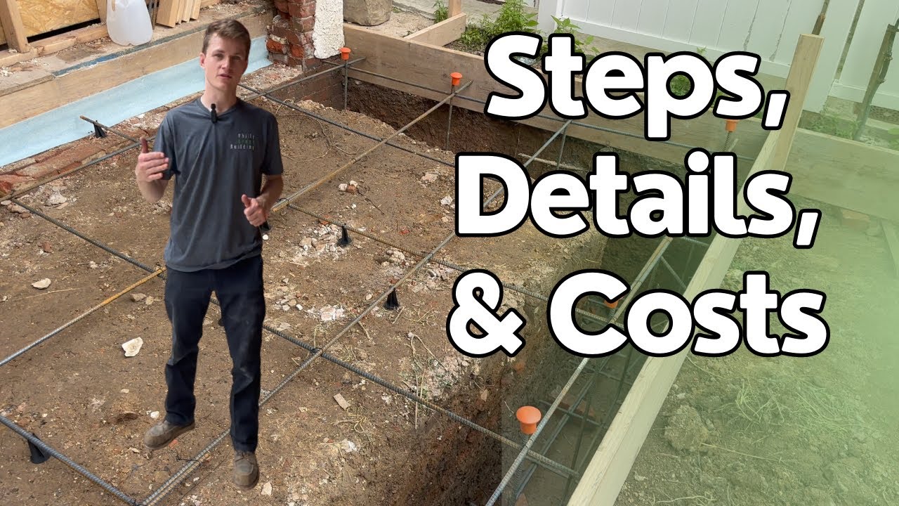 Pouring the Foundation for an Addition: monolithic slab details