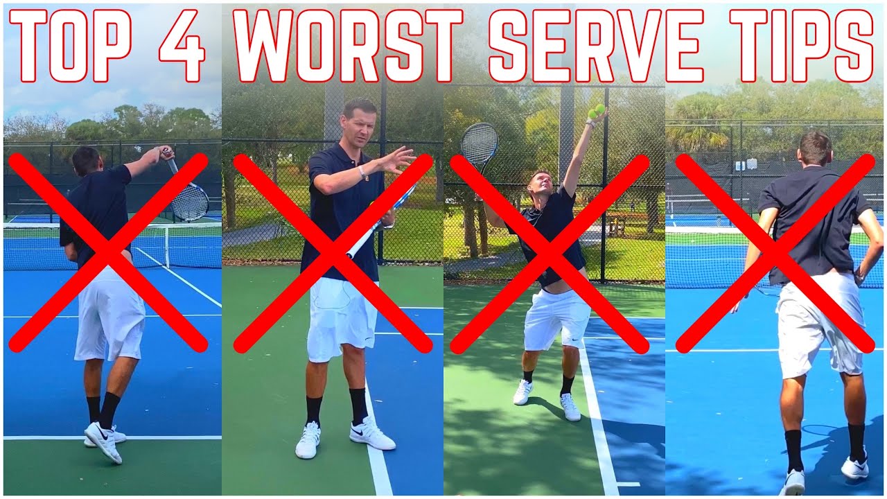 Top 4 Worst Tennis Serve Tips | Why They Will Not Improve Your Serve