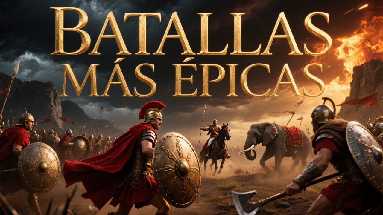TOP 10 BATALLAS M&Aacute;S &Eacute;PICAS DE LA HISTORIA ANTIGUA
