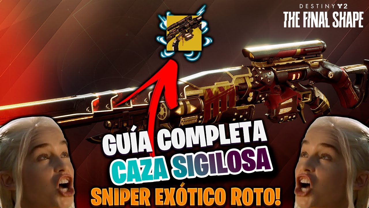 CÓMO Conseguir 'CAZA SIGILOSA'! SNIPER EXÓTICO Destiny 2 La Forma Final