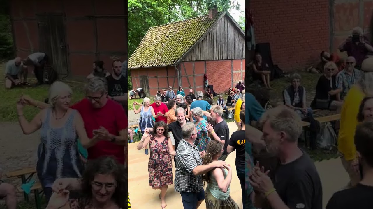 Quadrillenimprovisation beim Klangrauschtreffen 2025
