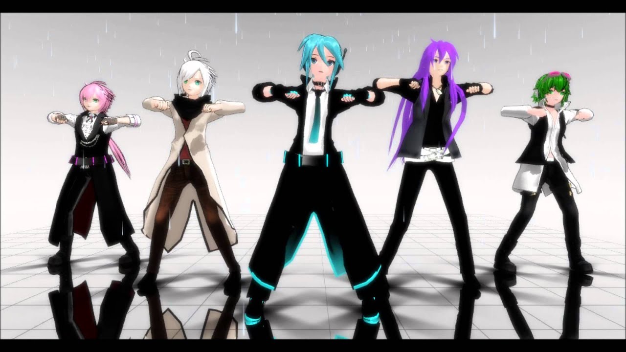 MMD] Vocaloid Gangnam Style