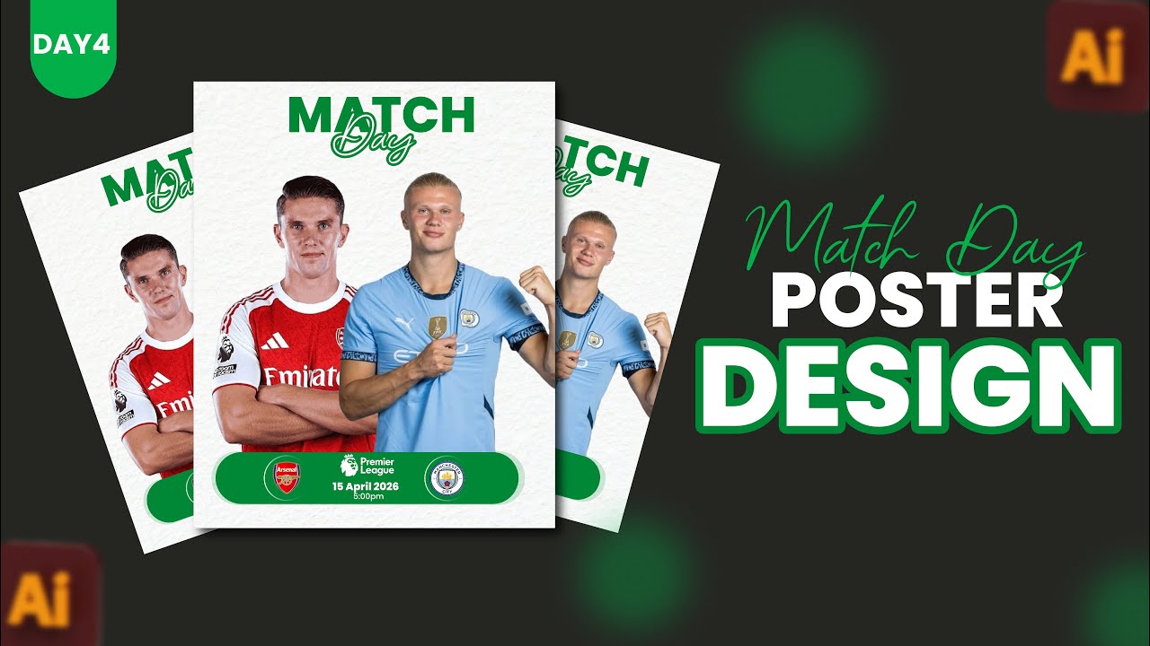 FOOTBALL Poster Design on Day 4?