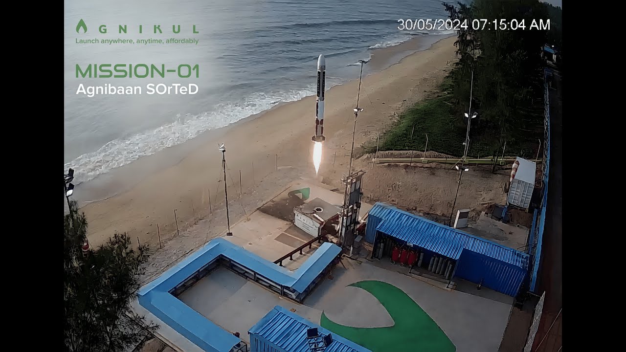 Misson - 01 Agnibaan SOrTeD - Glimpses from launch day