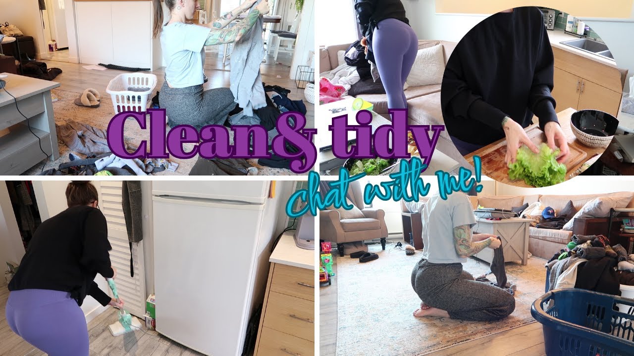 *UPDATES!* CLEAN & TIDY UP WHILE I FILL YOU IN // MAKING LUNCH // CLEANING MOTIVATION ❤️