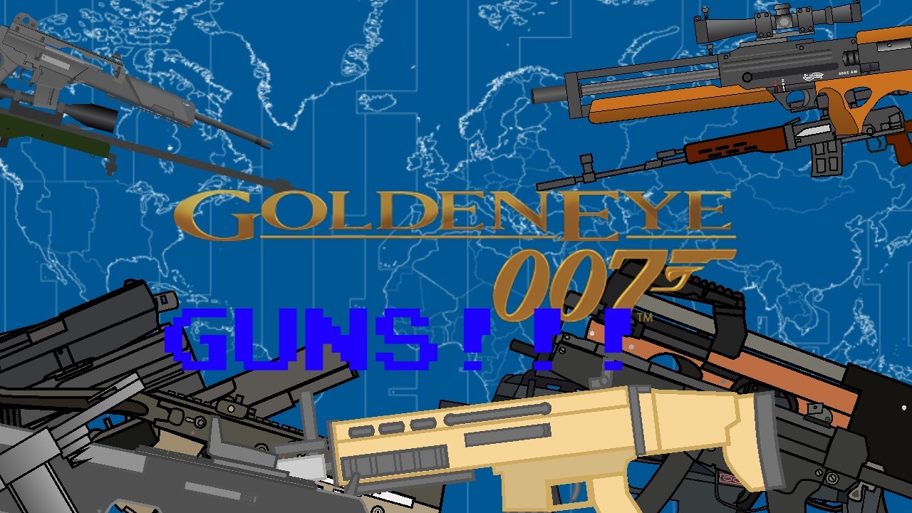 Goldeneye 007 (Wii) - All guns