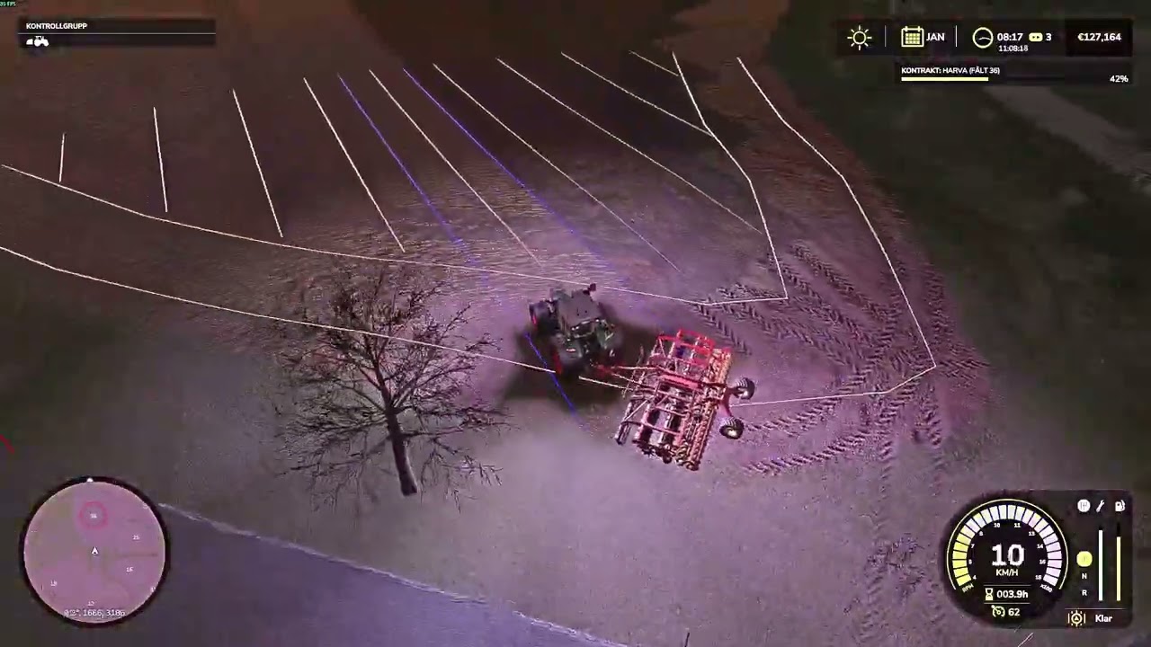 fs25 lantbruk på South sweden timelapse # 11