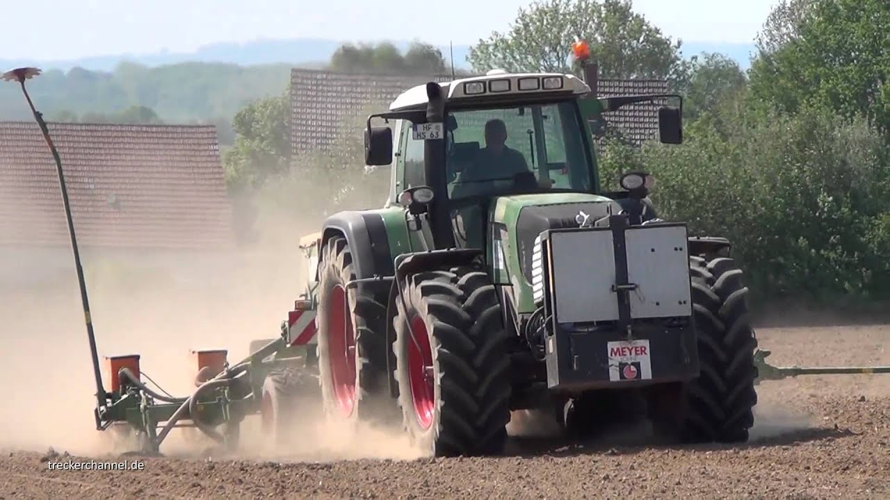 Maislegen 2011 - Fendt 930 Vario + Amazone ED 602-K