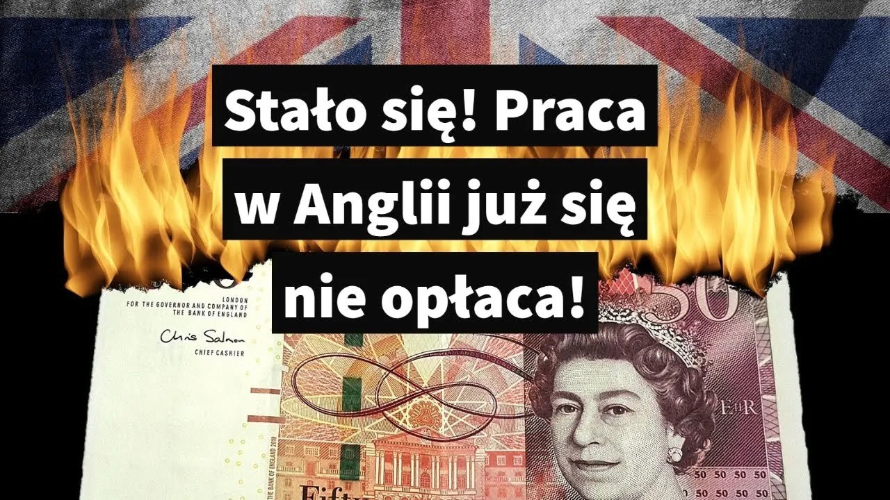 Stało się! Praca w Anglii GBP i emerytura już dawno się nie opłaca