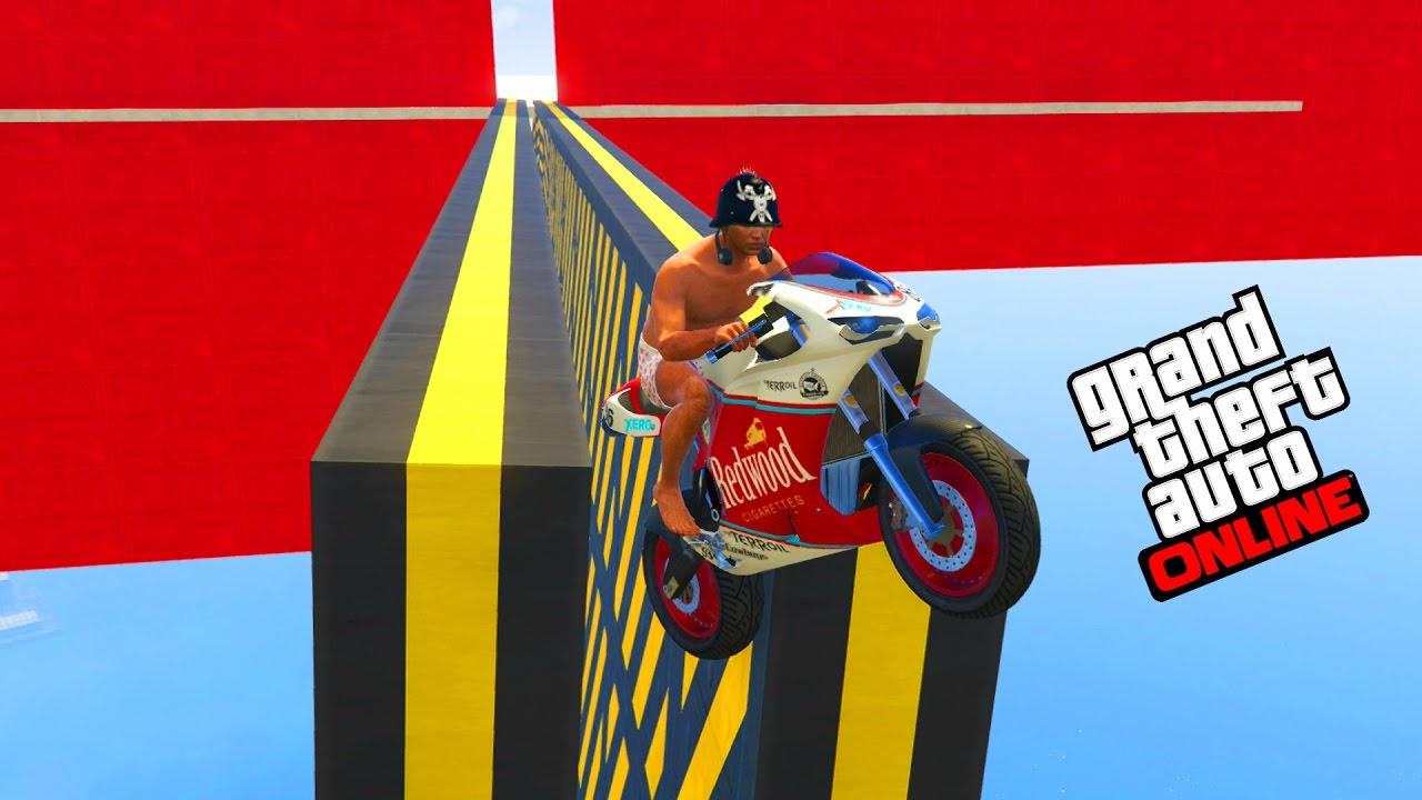 PARKOUR MOTO (Aiden Clash Quizz) - GTA 5 ONLINE