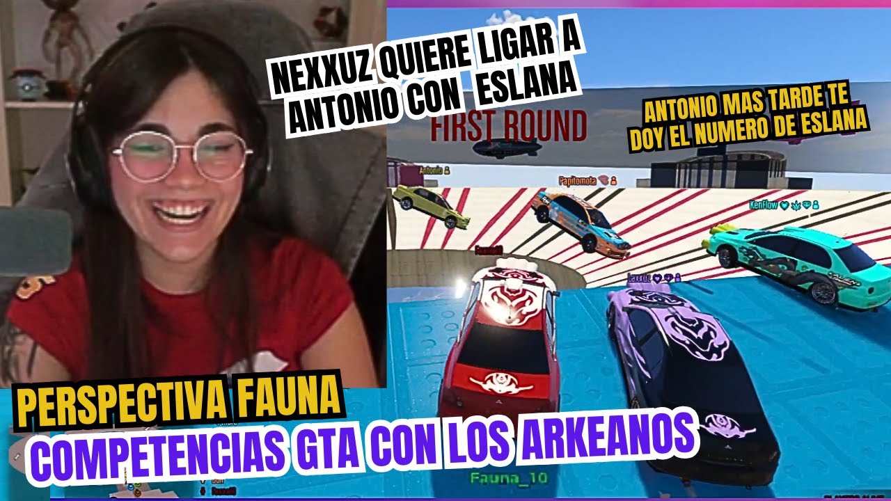 PERSPECTIVA FAUNA GTA CON NEXXUZ Y LOS ARKEANOS 😂😂👉🏻 #arkeanos #nexxuz #nexxuzhd