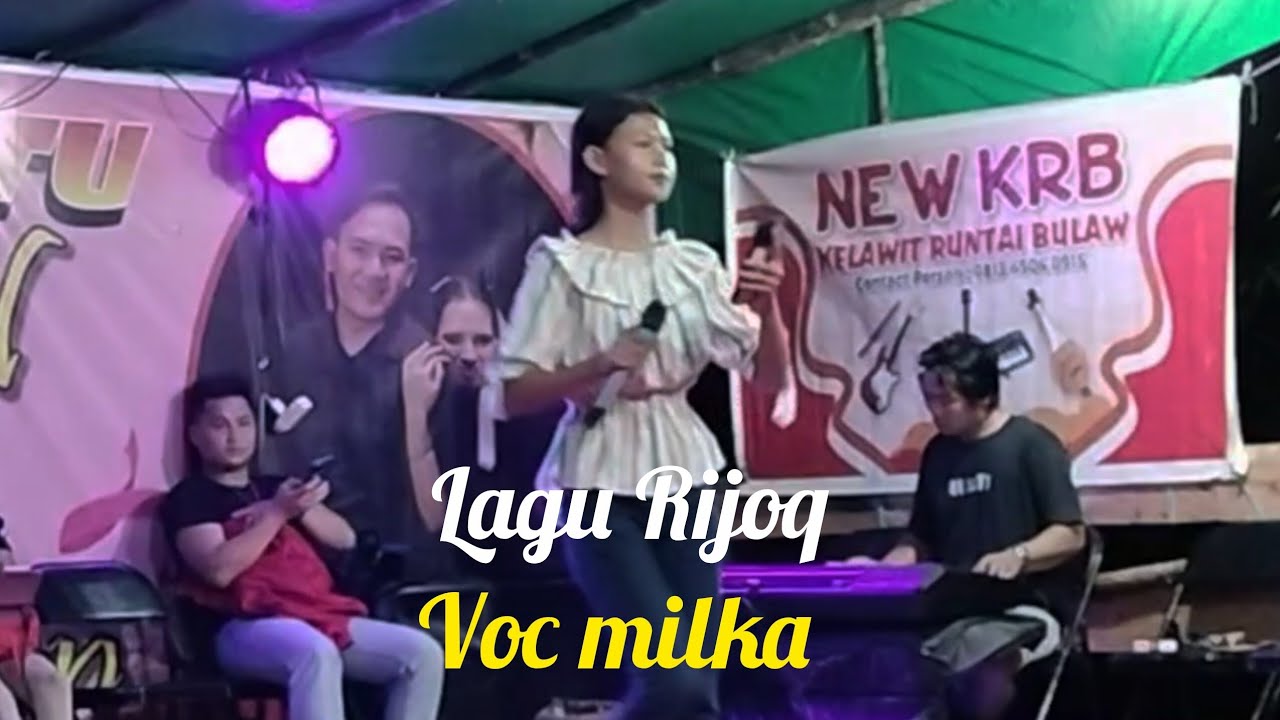 Lagu Rijoq Voc Milka di belusuh bersama krb