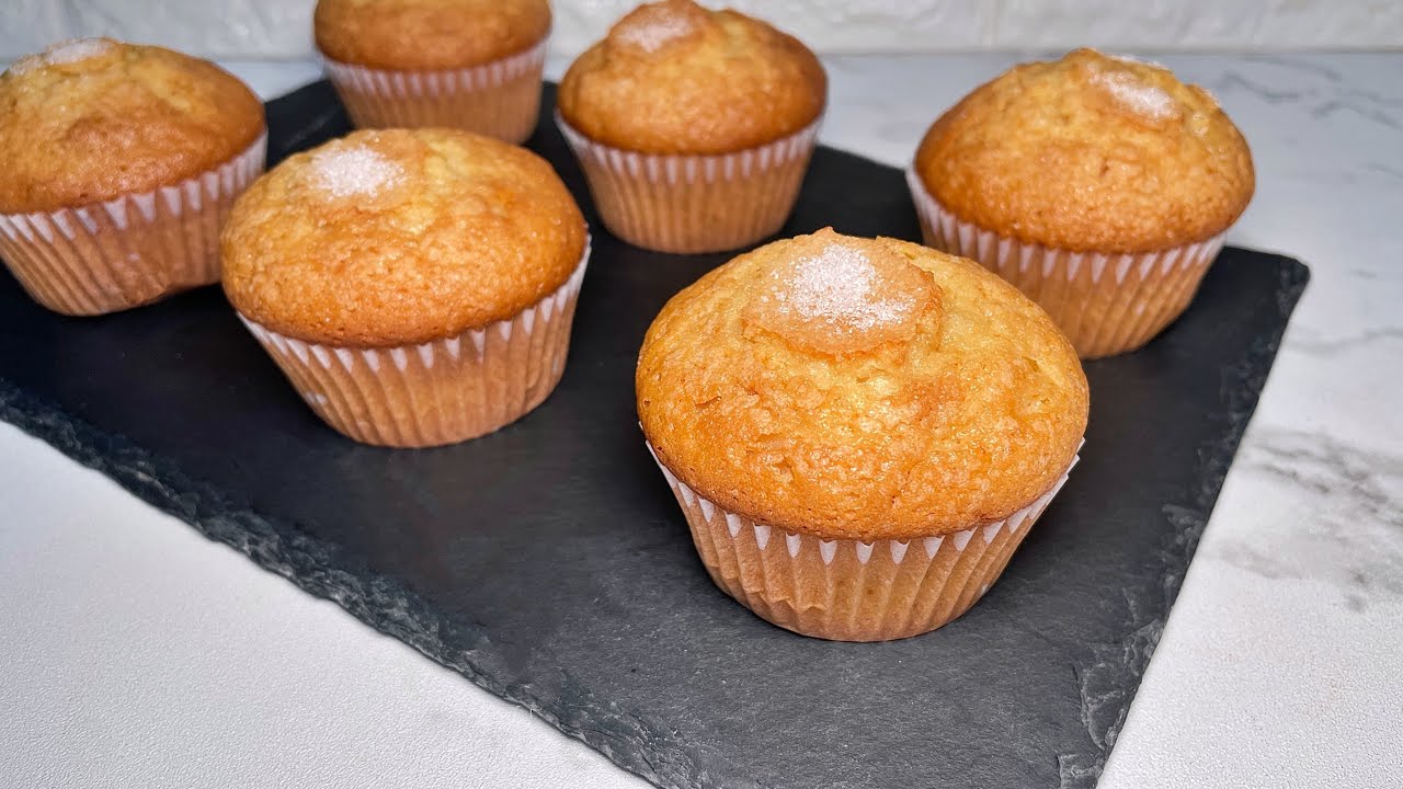 Magdalenas de turrón de Jijona súper esponjosas 2