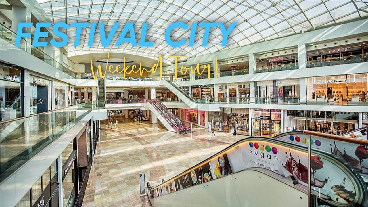 Dubai Festival City Mall Walking Tour 🇦🇪