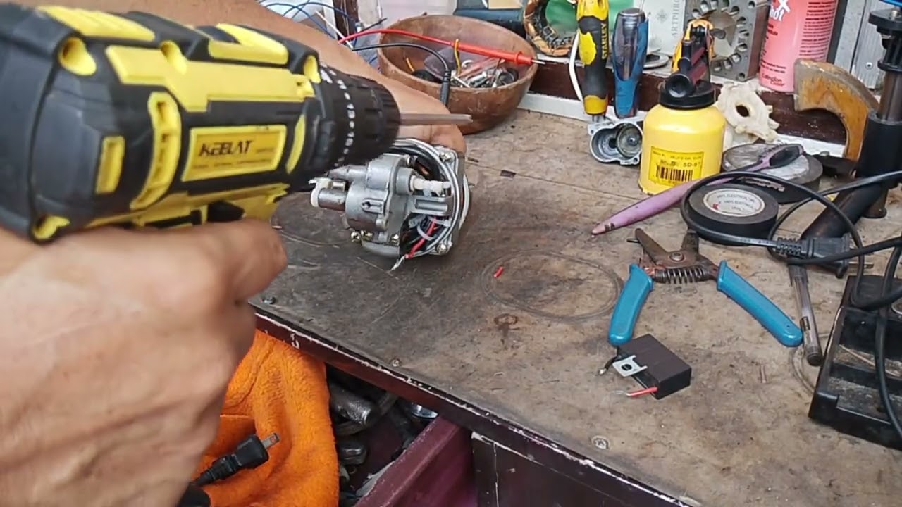 Different kind motor try to fix it..part one