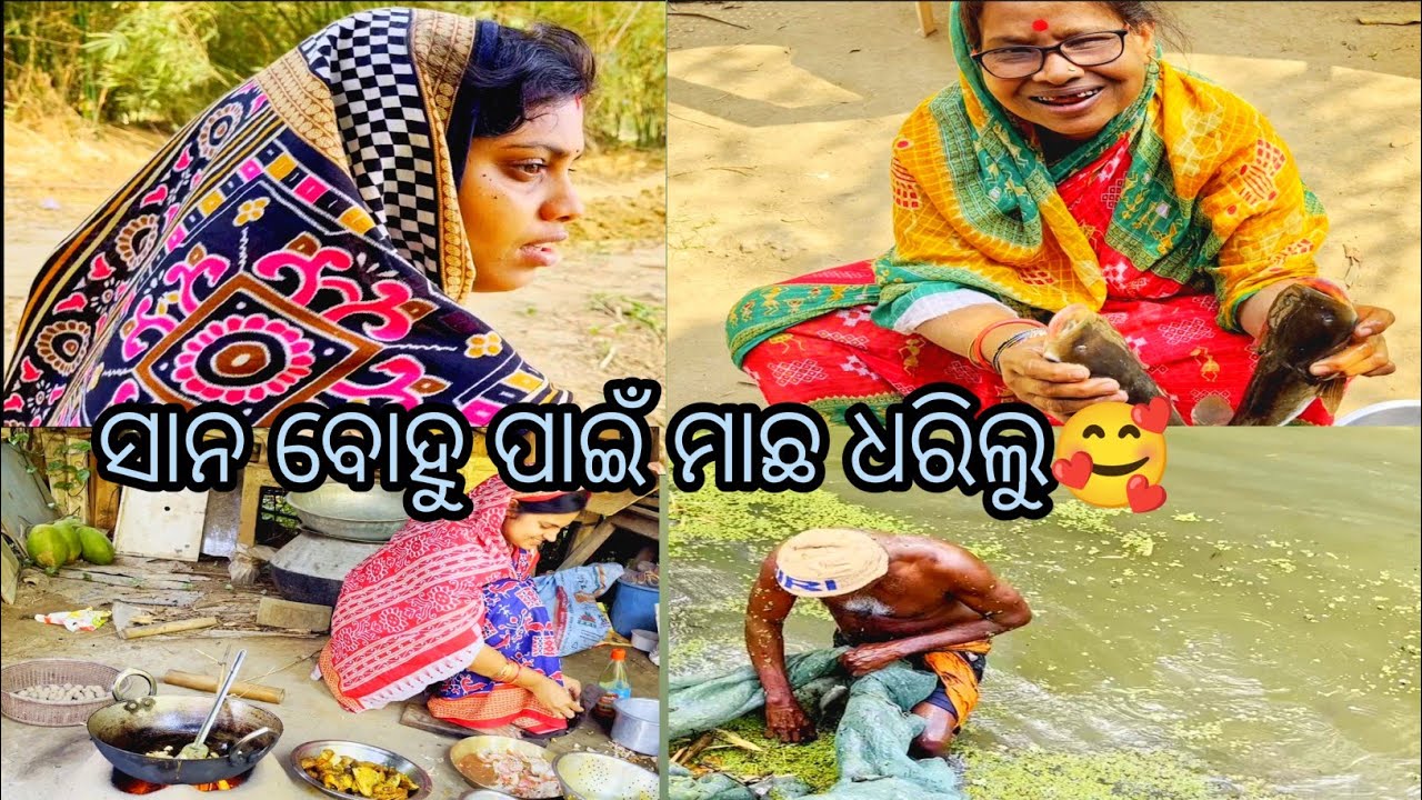 ସାନ ବୋହୁ ମନ କଲା ମାଛ ଖାଇବା ପାଇଁ 🥰 ଦିଅର ବାବୁ ଗଡ଼ିଆ ରେ ଫସିଗଲେ 🤪 / dipanjali / akhimausi / jhili 