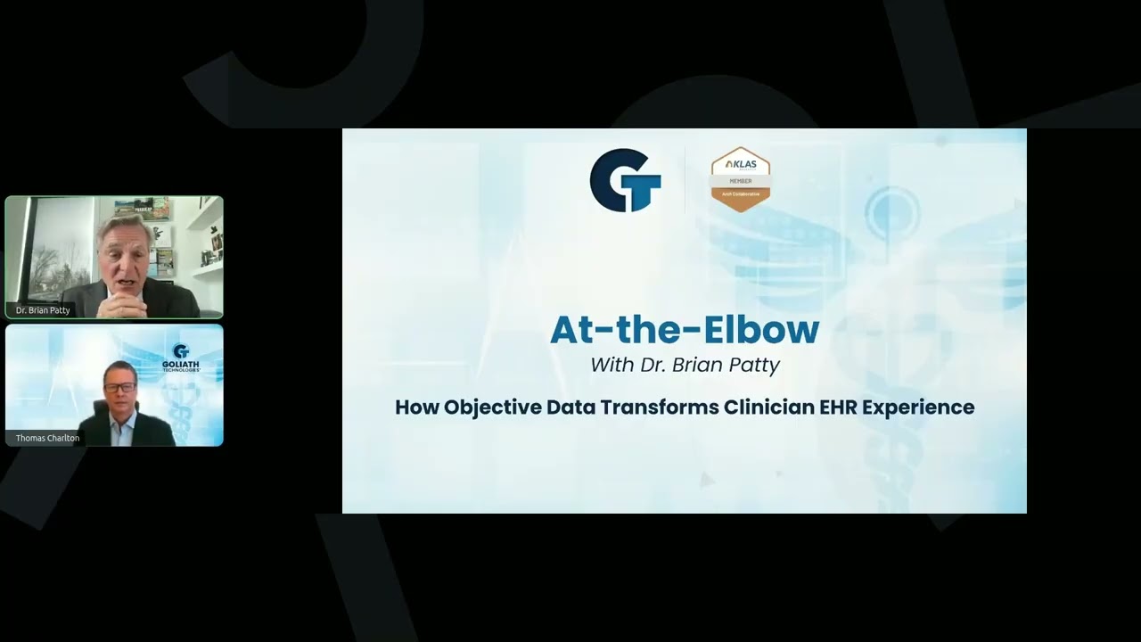 Health IT Webinar: How Objective Data Transforms Clinician EHR Experience