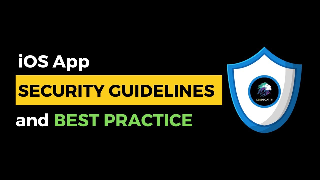 Security Guidelines and best practices for iOS apps | Hindi tutorial