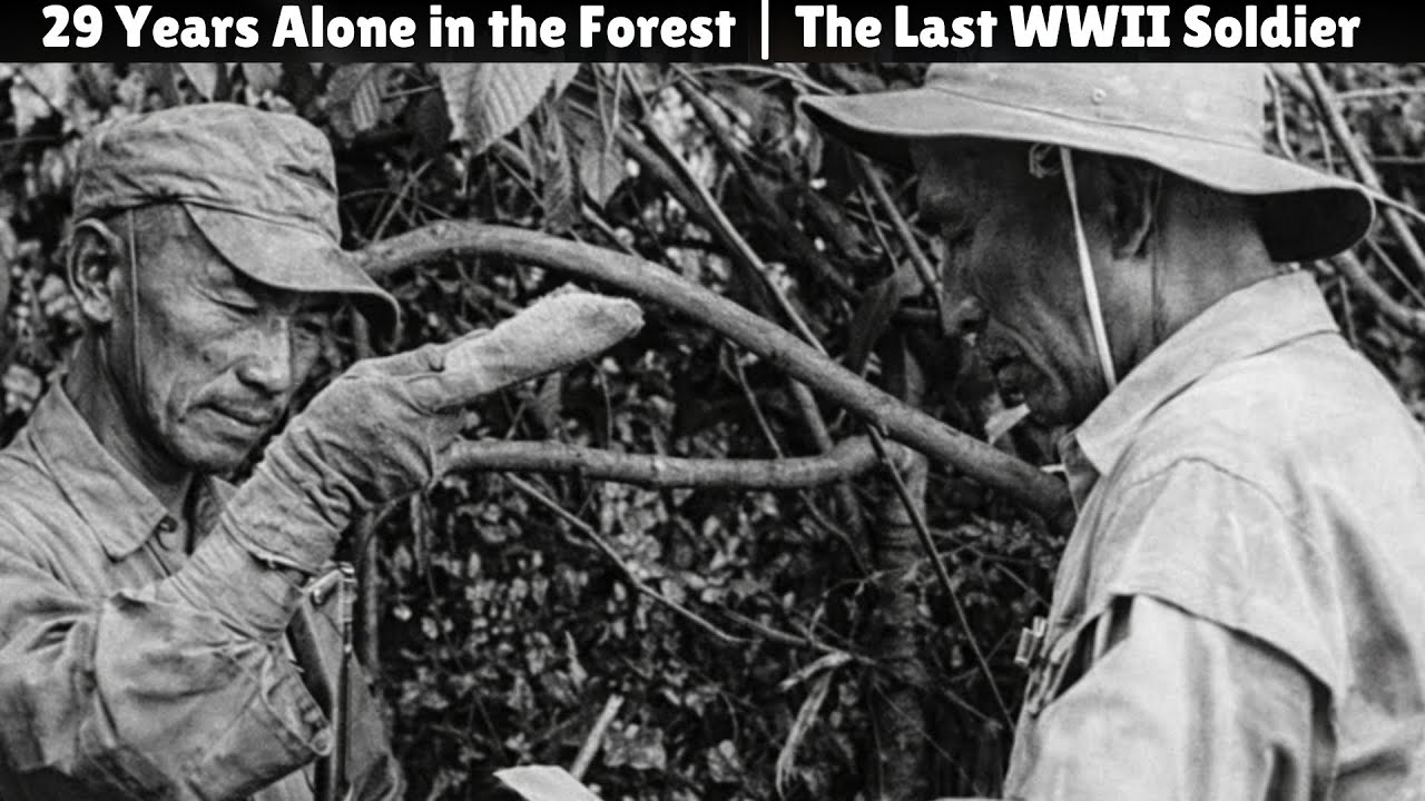 29 Years Trapped in the Jungle The Tragic Story of a WW2 Japanese Soldier Hiroo Onoda | WW2 RawTales