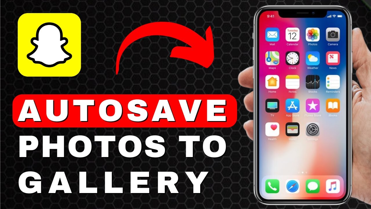 How to Automatically Save Photos to Gallery on Snapchat | Android & iOS