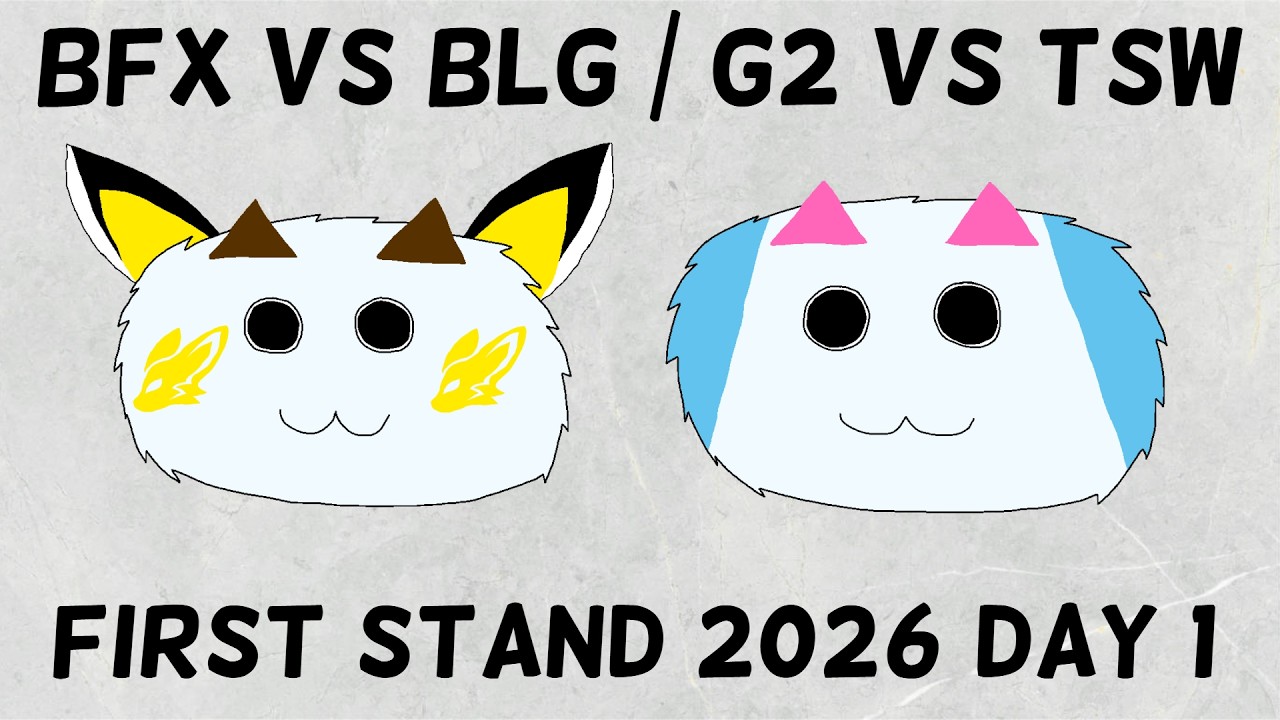 First Stand 2026 Day 1 Recap | BFX vs BLG & G2 vs TSW + Day 2 Predictions