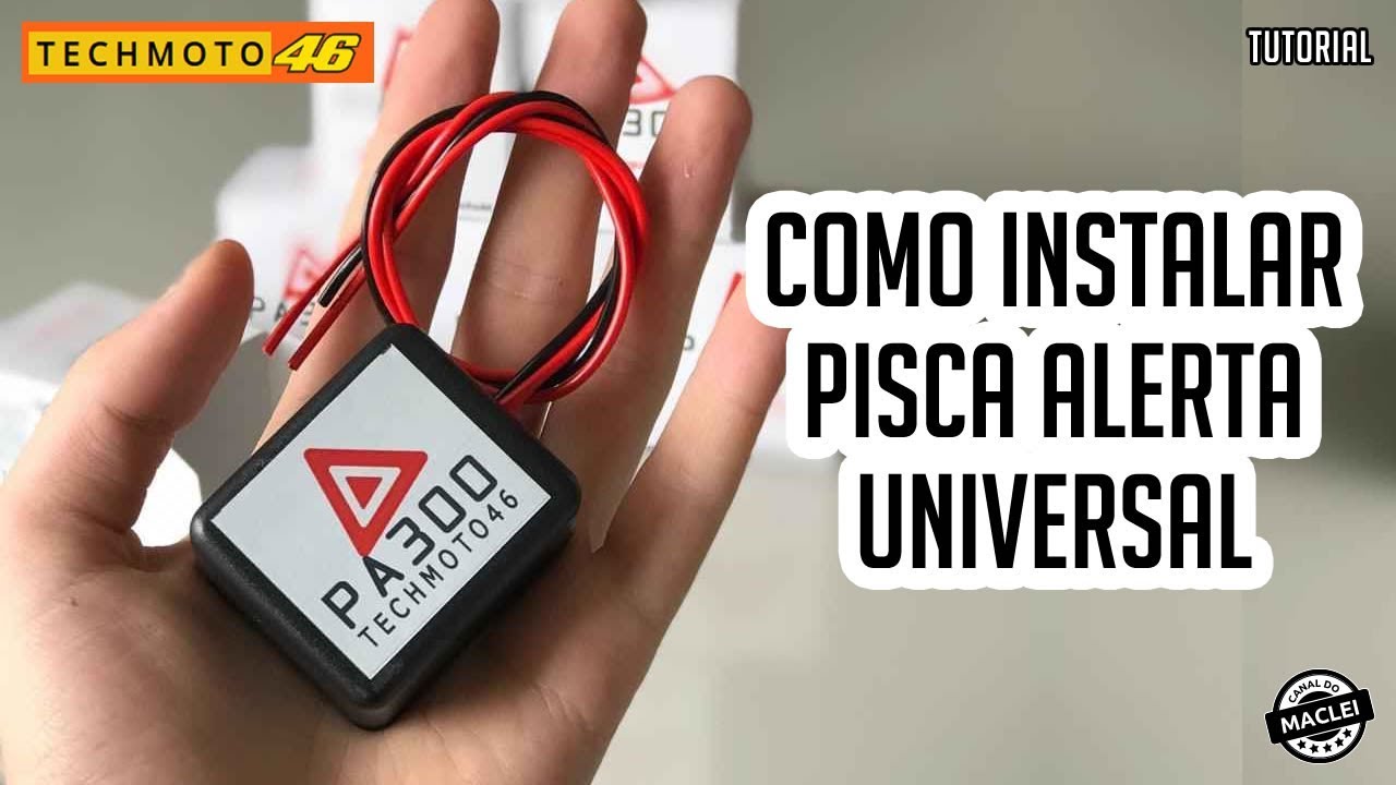 COMO INSTALAR PISCA ALERTA PA300 DA TECHMOTO46 NA SUA MOTO