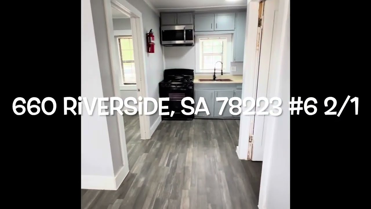 660 Riverside #6 San Antonio, TX 78223  2 Beds / 1 Bath apt