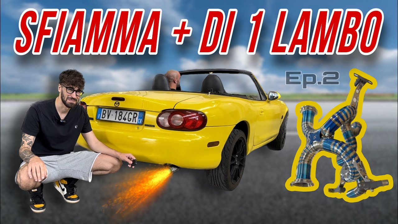 Scarico mai visto su una Mazda Mx5 - COSTOSO - ep.2
