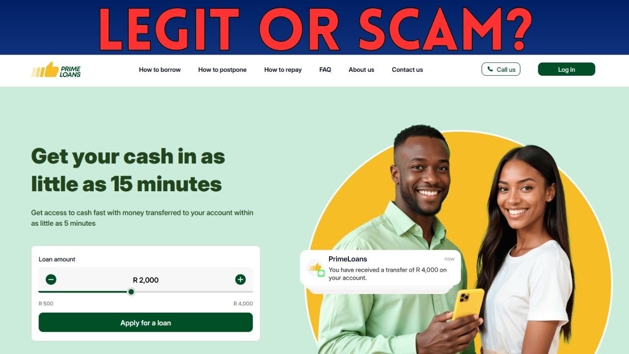 Prime Loans Reviews - Is Legit or Scam?