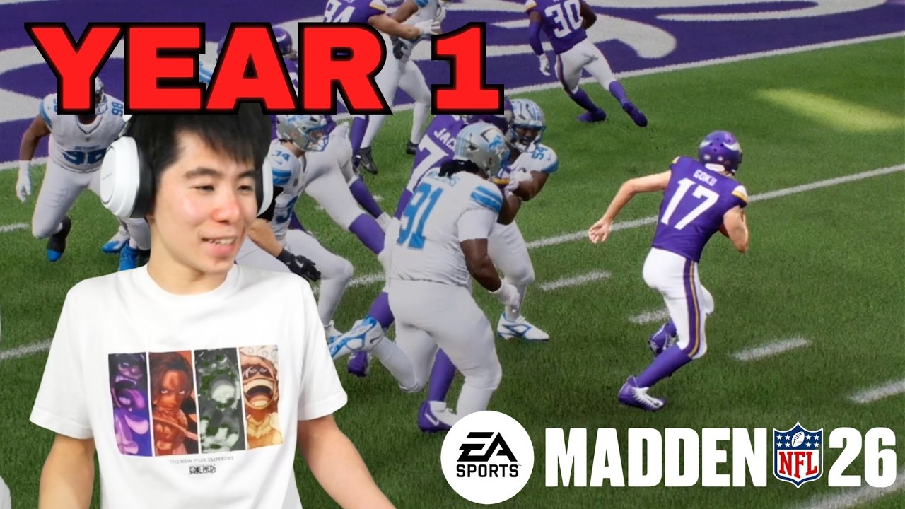I Carried the Minnesota Vikings as a Rookie