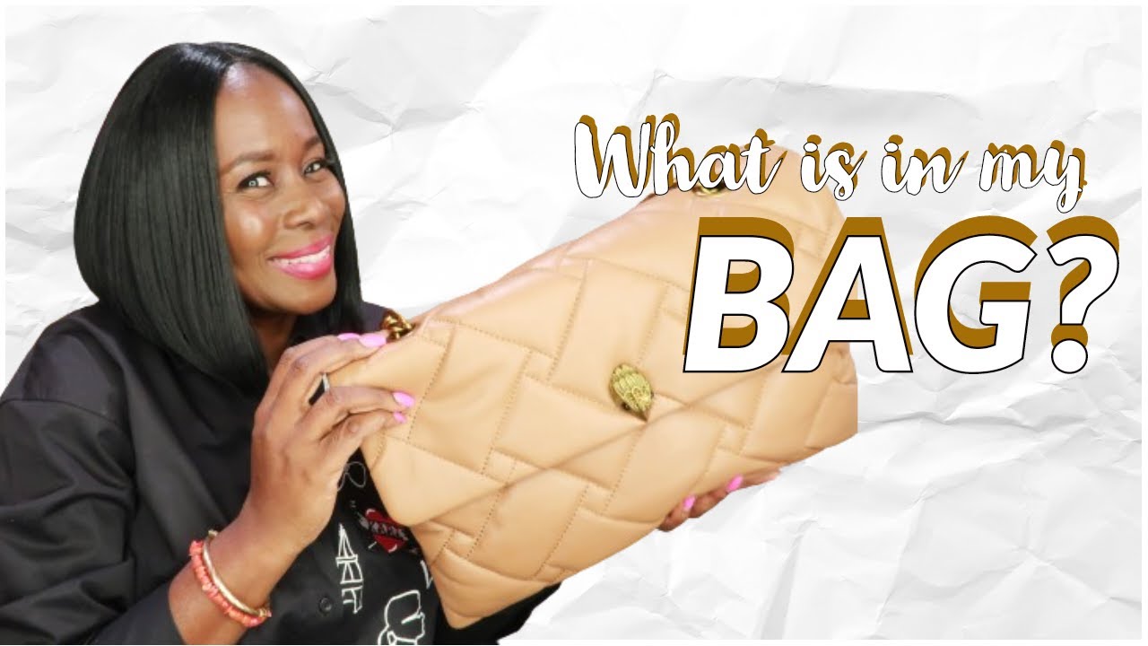 WHAT IS IN MY BAG? | EVERYDAY ESSENTIALS | KURT GEIGER LONDON XXL KENSINGTON SOFT | ISOWA GALLERY