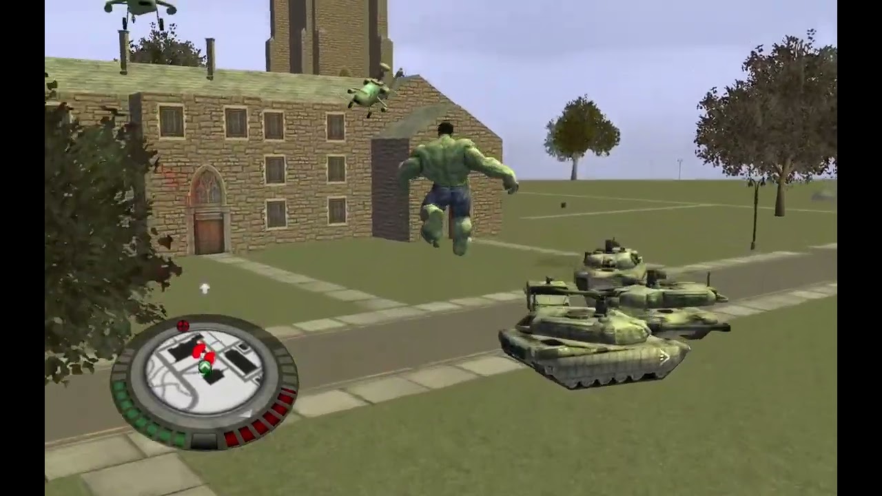 Hulk kill army chief destroy army base 