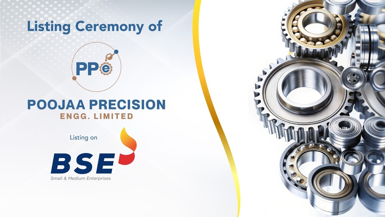 Listing Ceremony of Poojaa Precision Engg. Limited at BSE