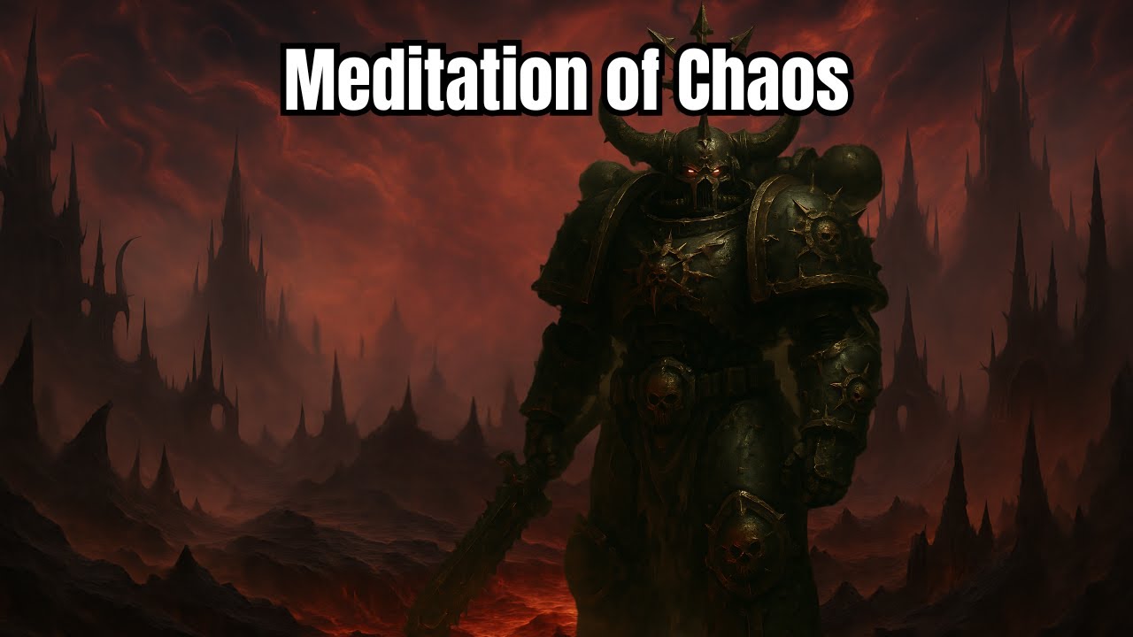 Meditation of Chaos | 2 Hours of Warhammer 40k Lo-fi Music | Chaos Space Marines Theme