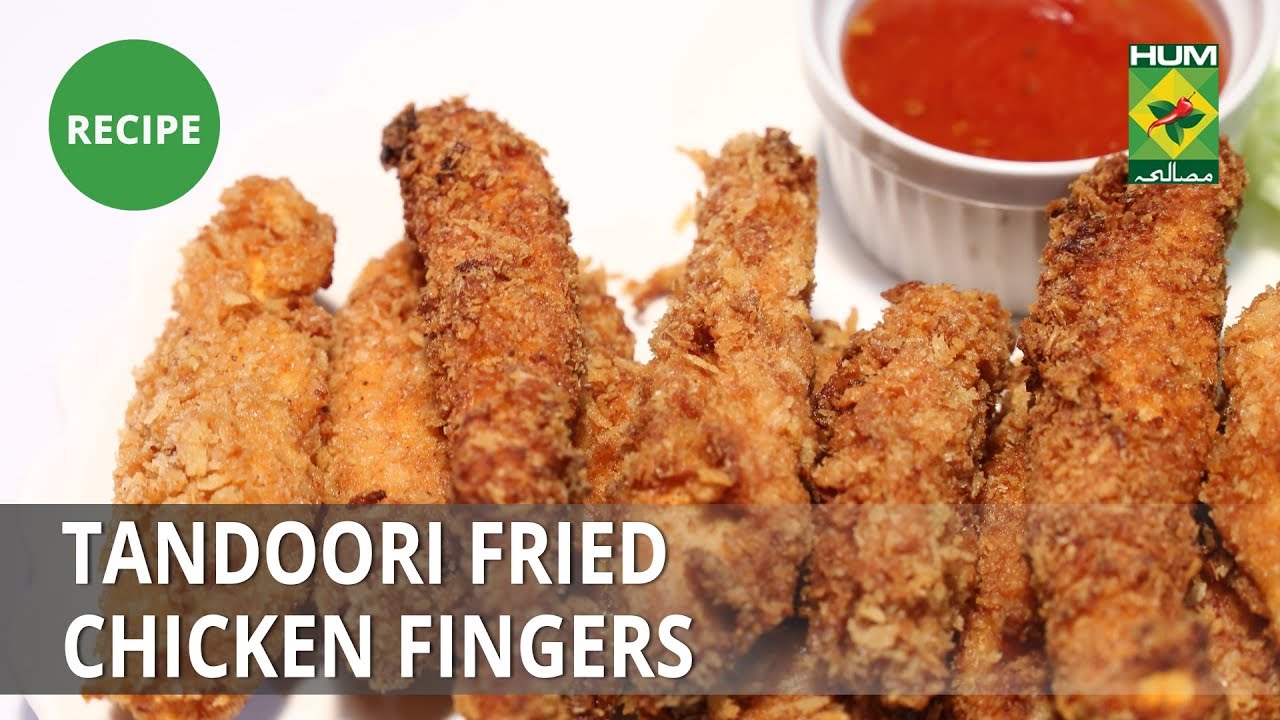 Tandoori Fried Chicken Fingers Recipe | Masala Mornings |  Shireen Anwar | Bakery Item