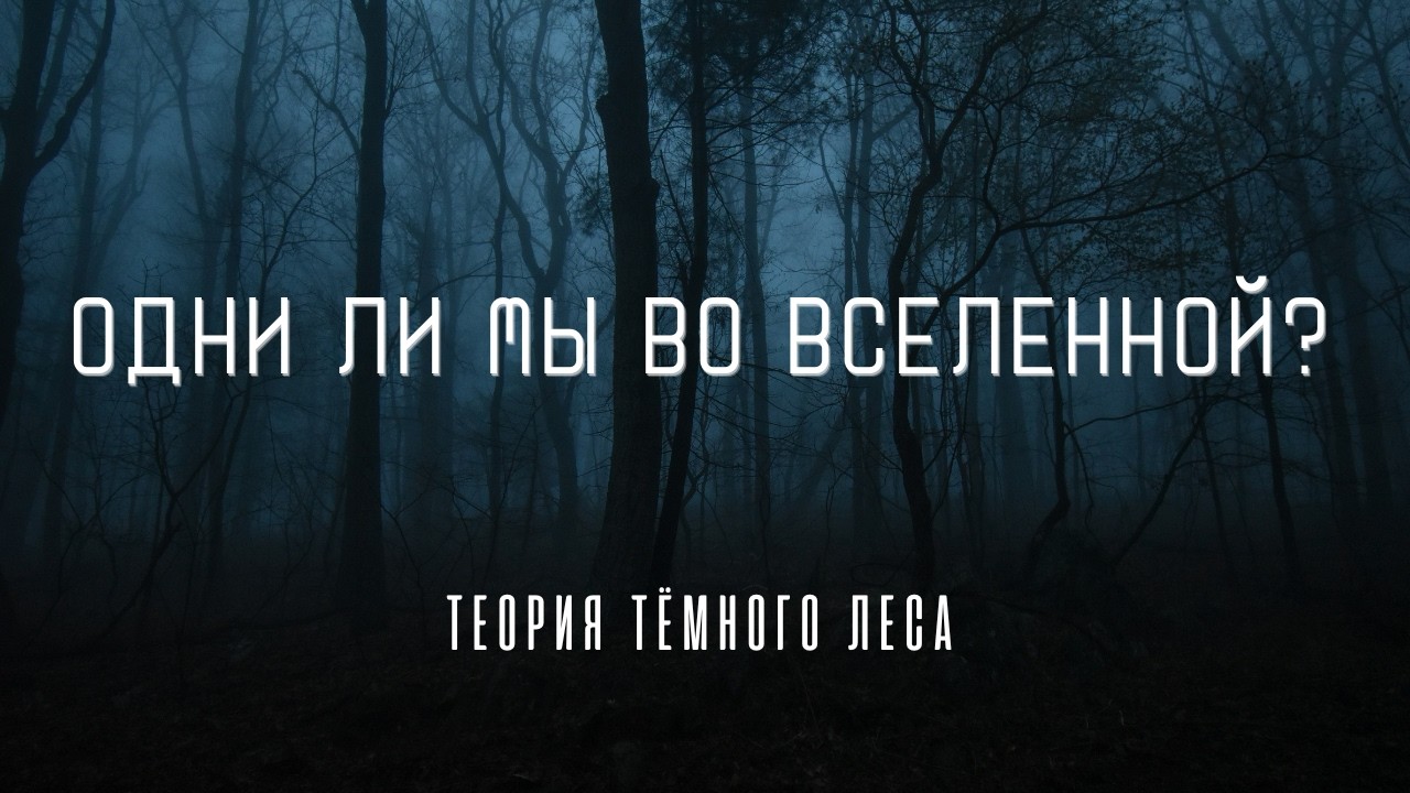 Теория Тёмного Леса — Самое страшное объяснение тишины космоса