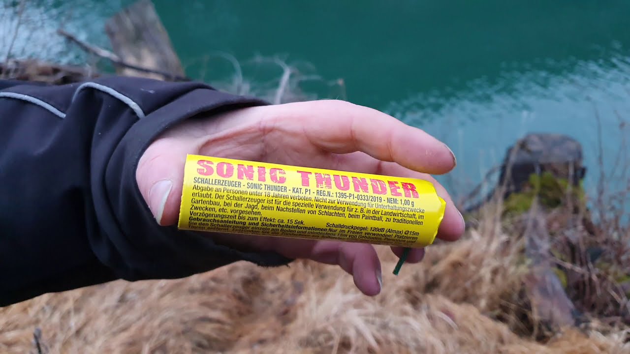 Sonic Thunder von Gecco Feuerwerk und Wasser 🧨💥💦😁