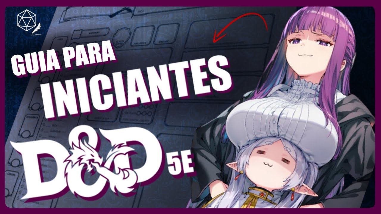 FAÇA sua PRIMEIRA ficha em DnD   Aprenda a montar seu personagem
