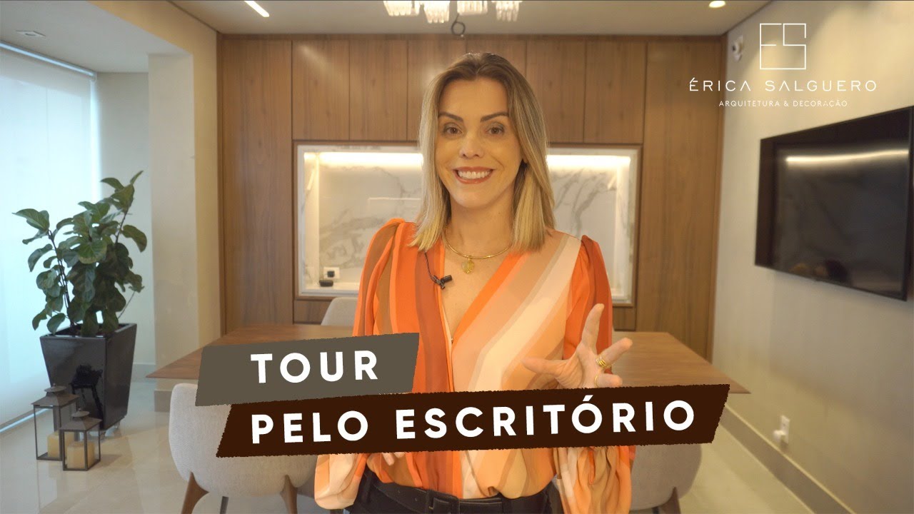TOUR PELO MEU NOVO ESCRITÓRIO DE ARQUITETURA.