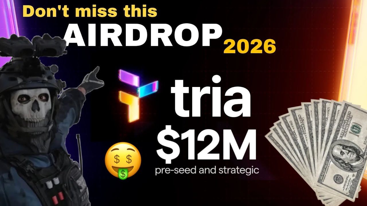 Tria Airdrop - Earn upto $1000 Step by Step 🧭 ending soon..