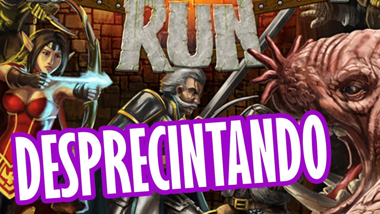 Desprecintando: Dungeon Run (Unboxing)