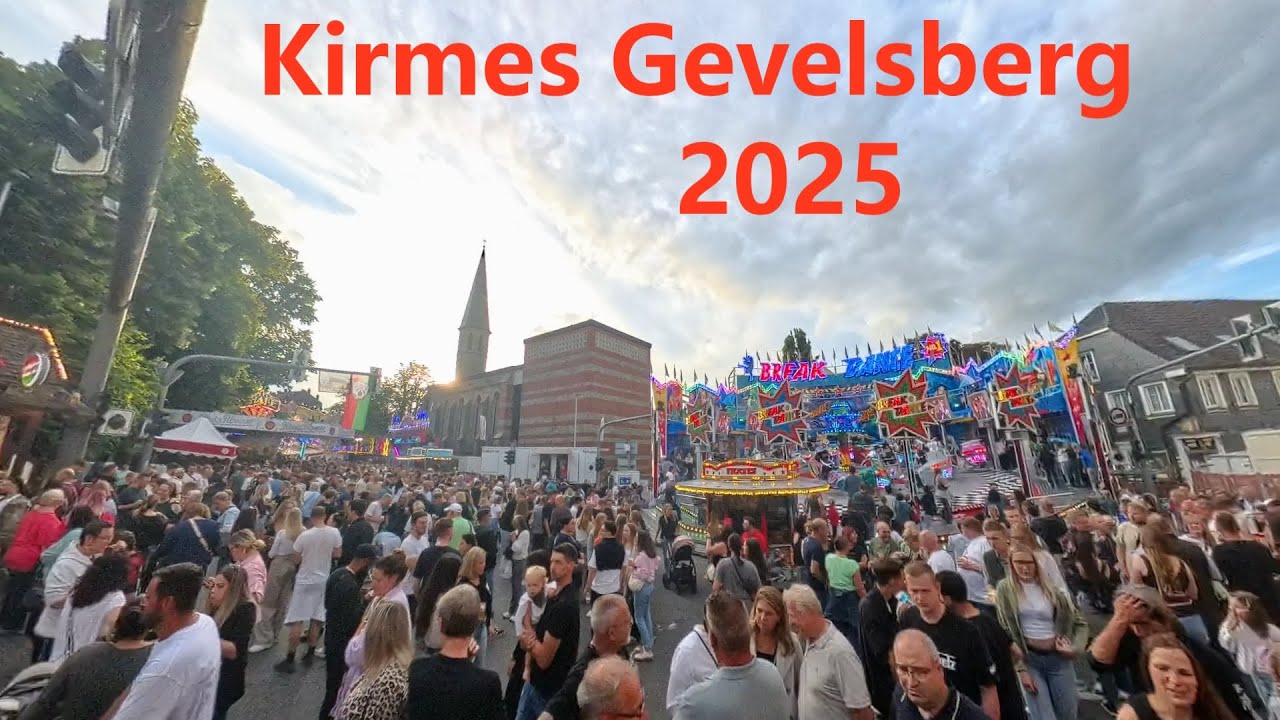 Gevelsberg Schräge Kirmes 2025 / Rundgang