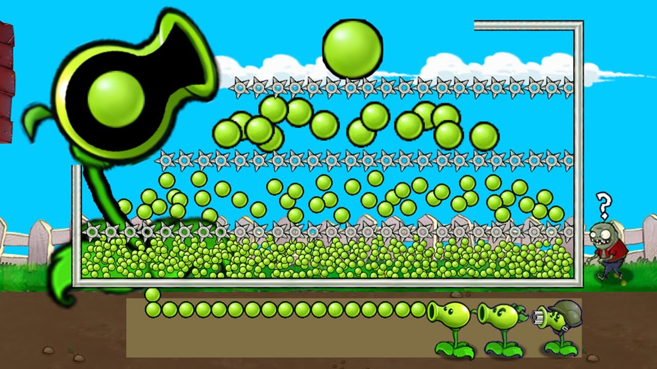 Strongest Fusion Plant. 257 Plants Vs. Zombies PvZ Plus pvz funny moments