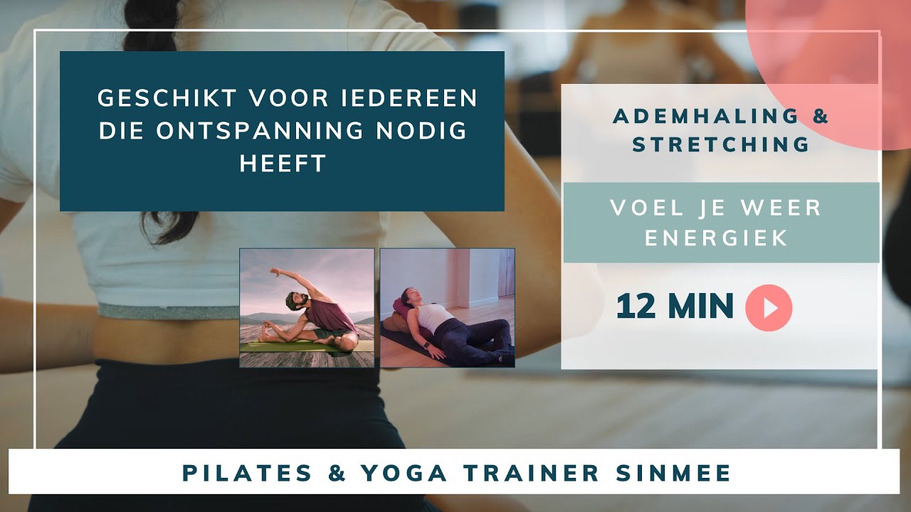 Yoga beginner 12 min | Down to earth instructies en fijne stretches + een eindontspanning in stilte.
