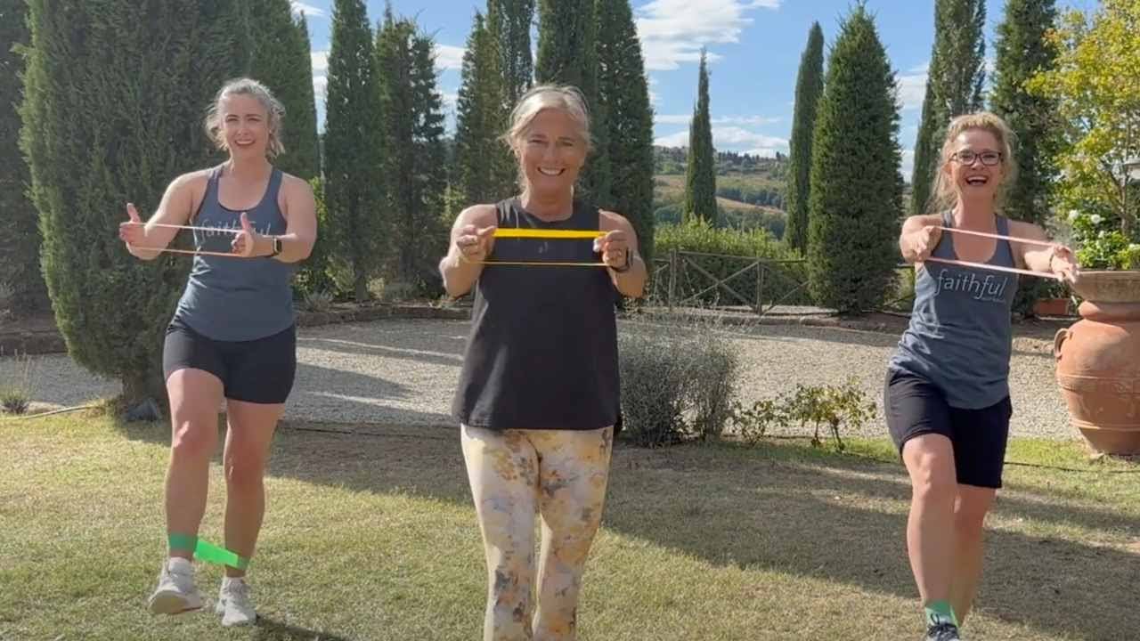 Total Body Workout In Tuscany