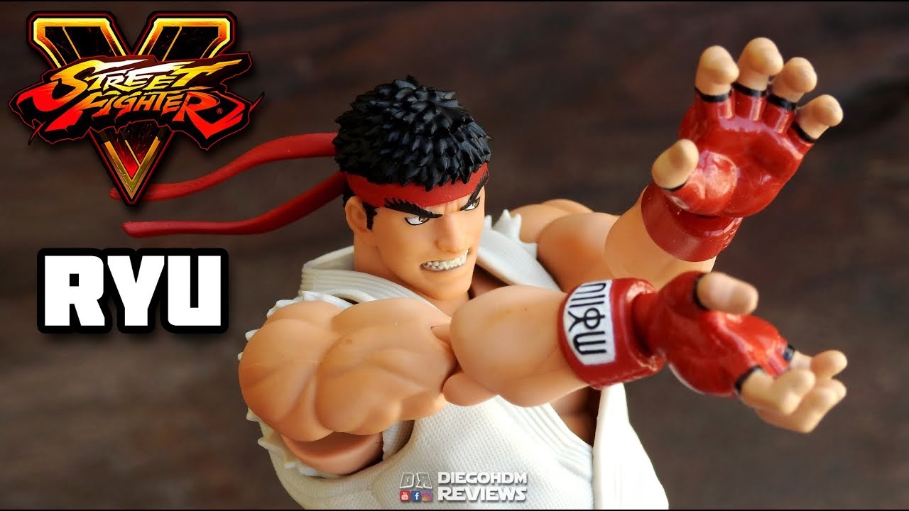 Bandai SH Figuarts RYU Street Fighter V Review BR / DiegoHDM