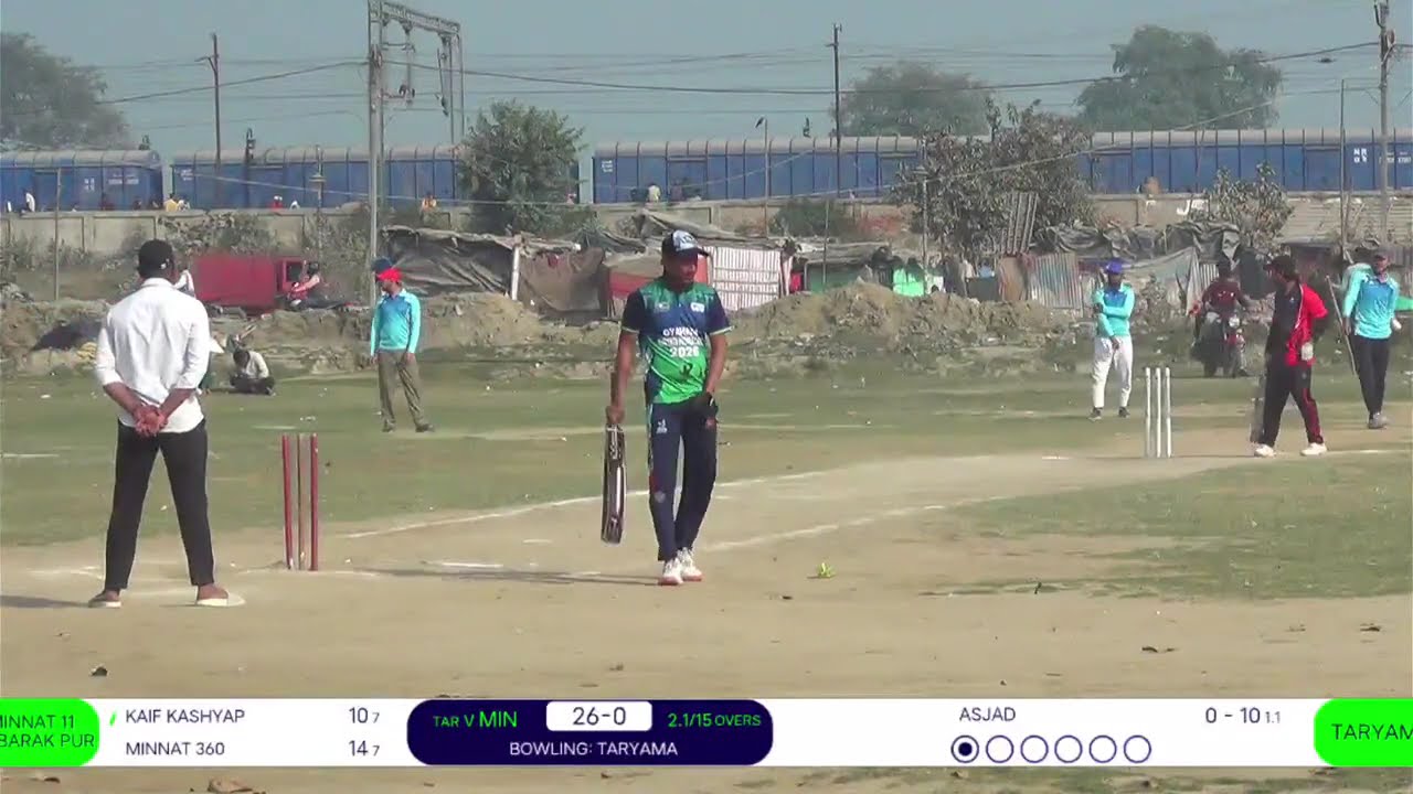 🏏 MINNAT 11 MOBARAK PUR  Vs TARYAMA🔥