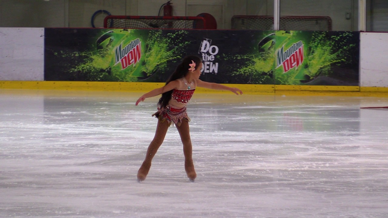 Meriana figure skating - Freestyle 2 - Spotlight - I am Moana